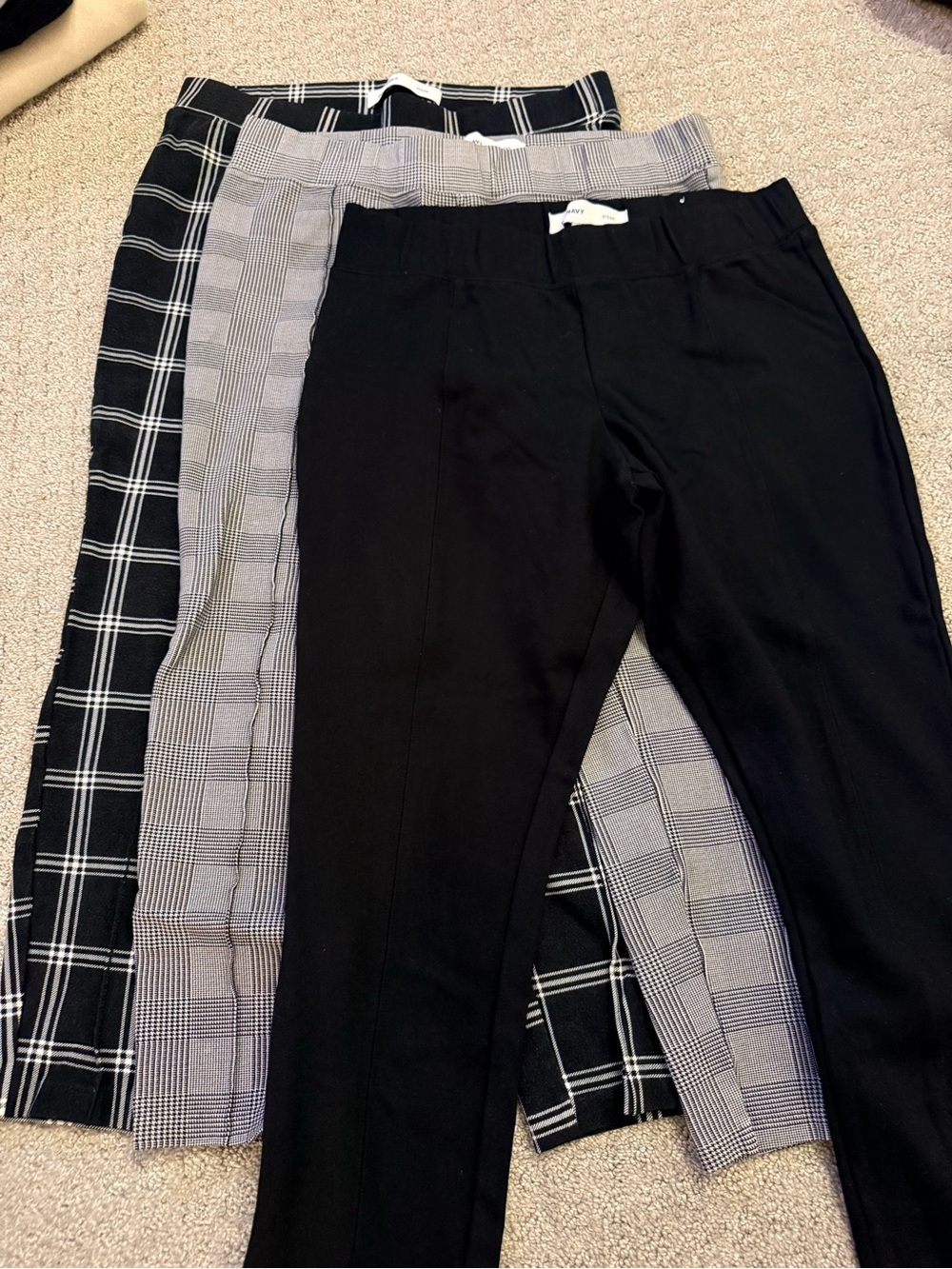 5-Pack Womens Trousers Bundle in Black, Gray, Plaid - Picture 3 of 11